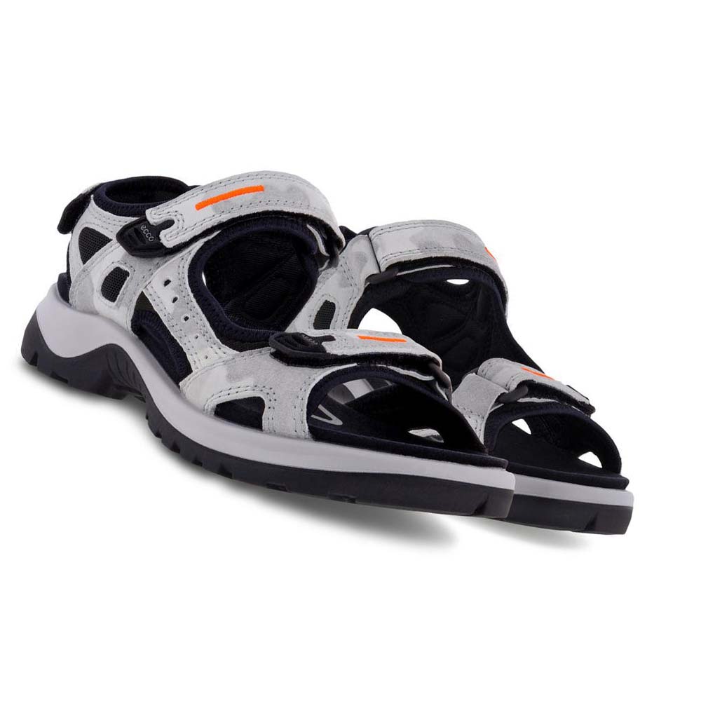 Women's Ecco Offroad Sandals Silver | USA 188UZG